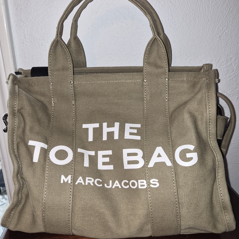 Marc Jacobs Olive Green Tote Bag